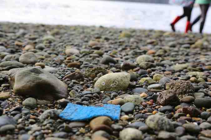 Kitchen Sink Scrubby. They're Made of Plastic. © Liesl Clark