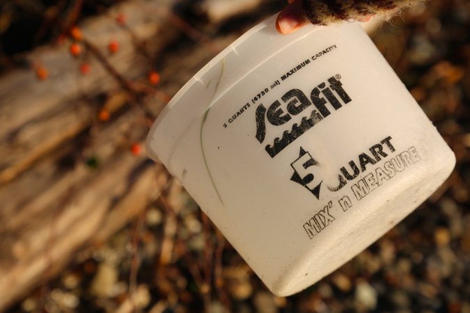 I beg to differ. This specimen is not sea-fit. © Liesl Clark